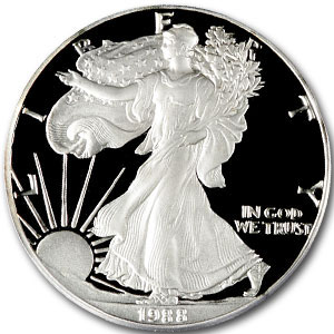 1988 USA 1oz Silver Proof EAGLE